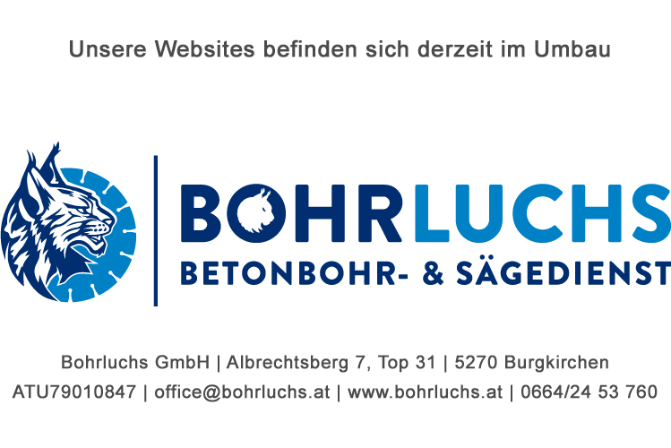 Wir bauen gerade unsere Websites um